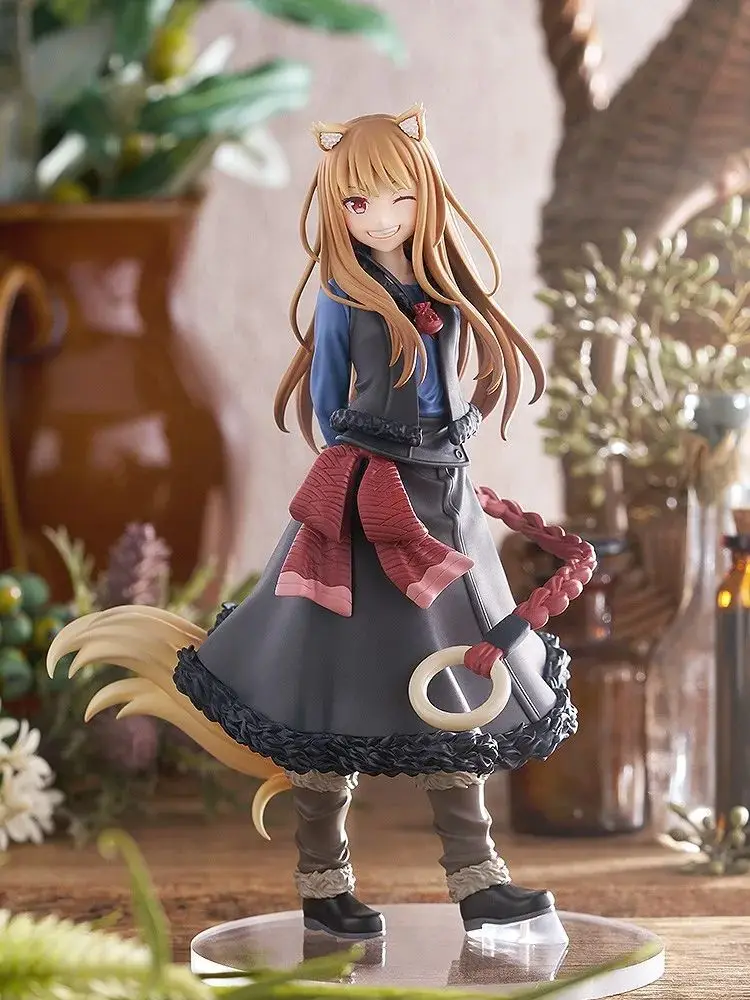 Фото Judai Original GSC Up Parade Spice and Wolf Merchant Meets the Wise Wolf Holo ПВХ Фигурка Модель Игрушки №1