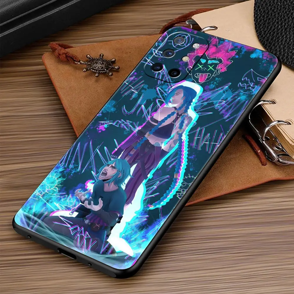 Чехол аниме Arcane Game для OnePlus 8T 9R 9 7 7T 8 Pro Nord 2 N10 N100 CE N200 5G Z мягкий чехол из ТПУ задней
