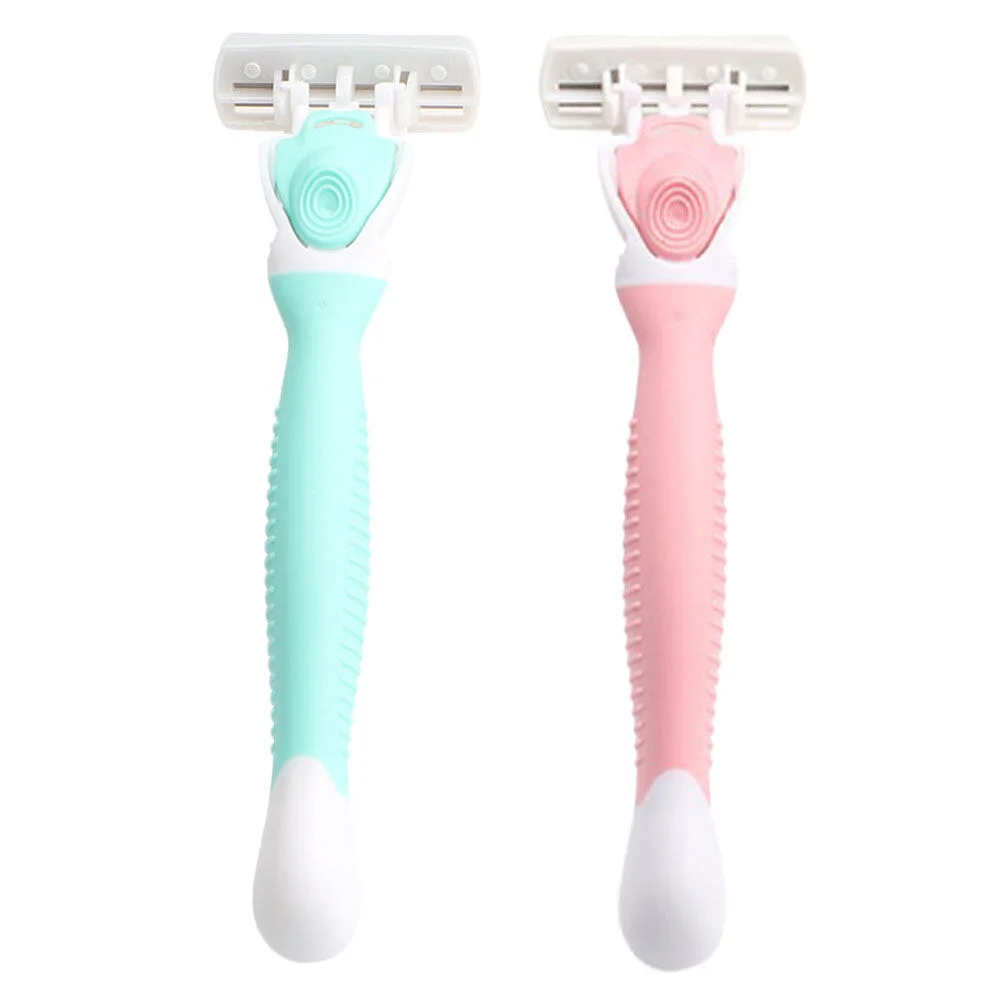 

2pcs Stainless Steel Safety Hair Remove Shaver Trimmer for Grooming