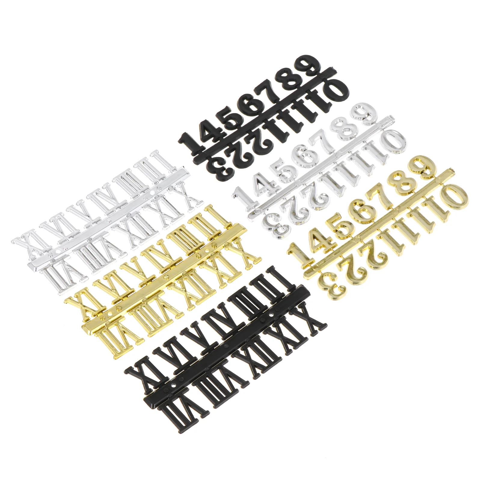 

Clock Numbers Numerals Mechanism Replacement Roman Number Kit Gold Numeralclocks Wallmotor Digital Diy Arabic Crafts Stickers