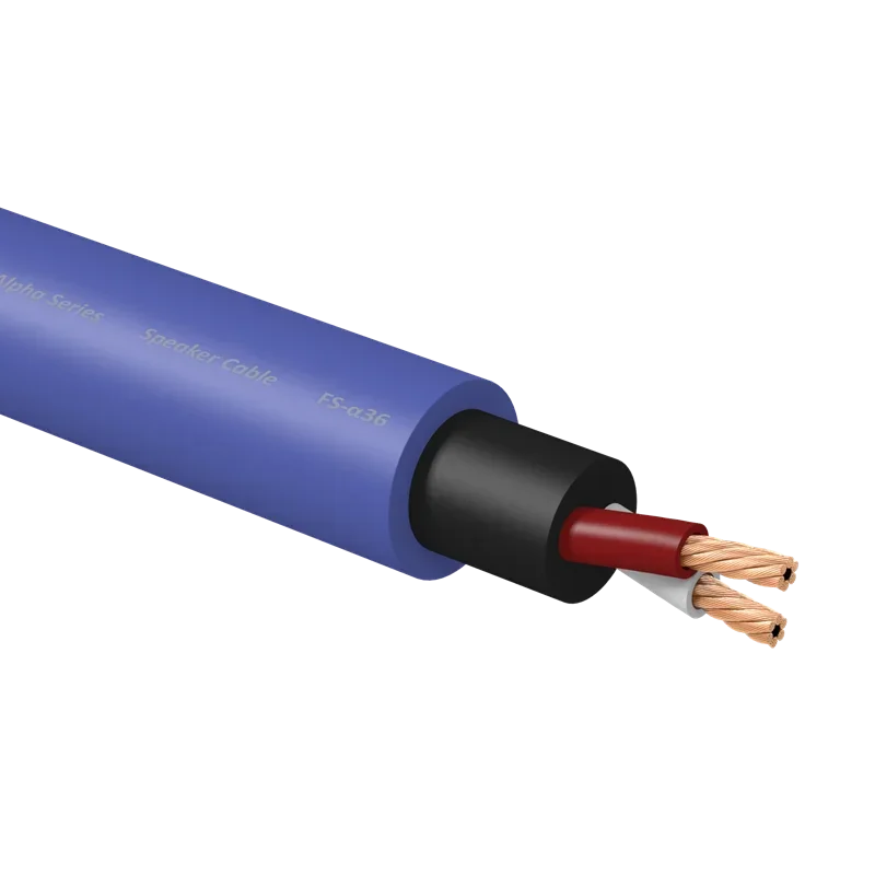 Оригинальный проводной динамик Furutech FS-α36 Alpha Series 2-ядерный провод OCC из чистой меди