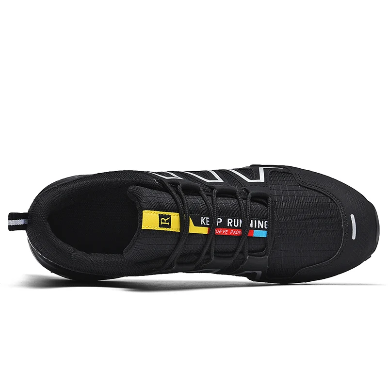 Outdoor Men Athletic Hiking Shoes Men Trekking Sneakers Non-slip Mountain-climbing Shoes Breathable Shoes Casual Plus Size 39-48