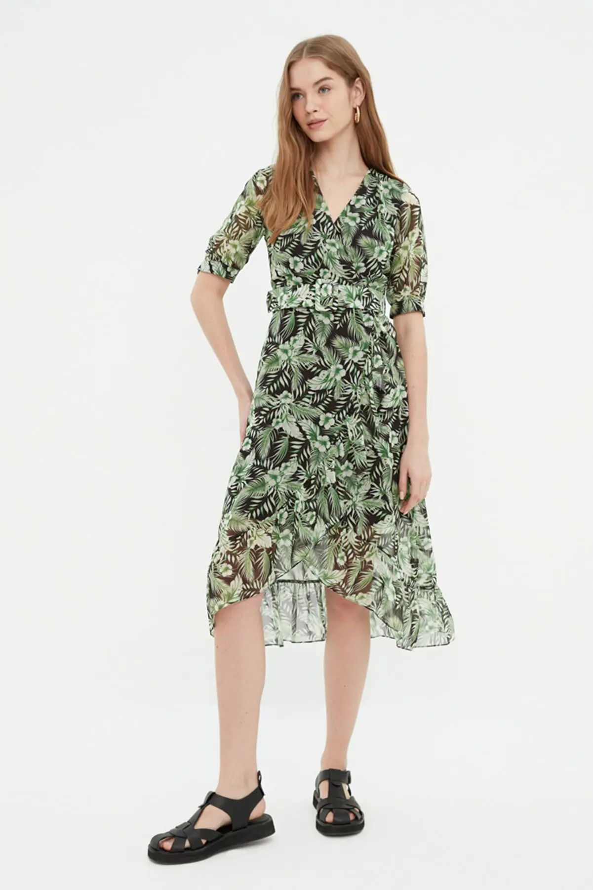 Черное изогнутое платье 2144 модные красивые и дешевые платья для женщин - купить