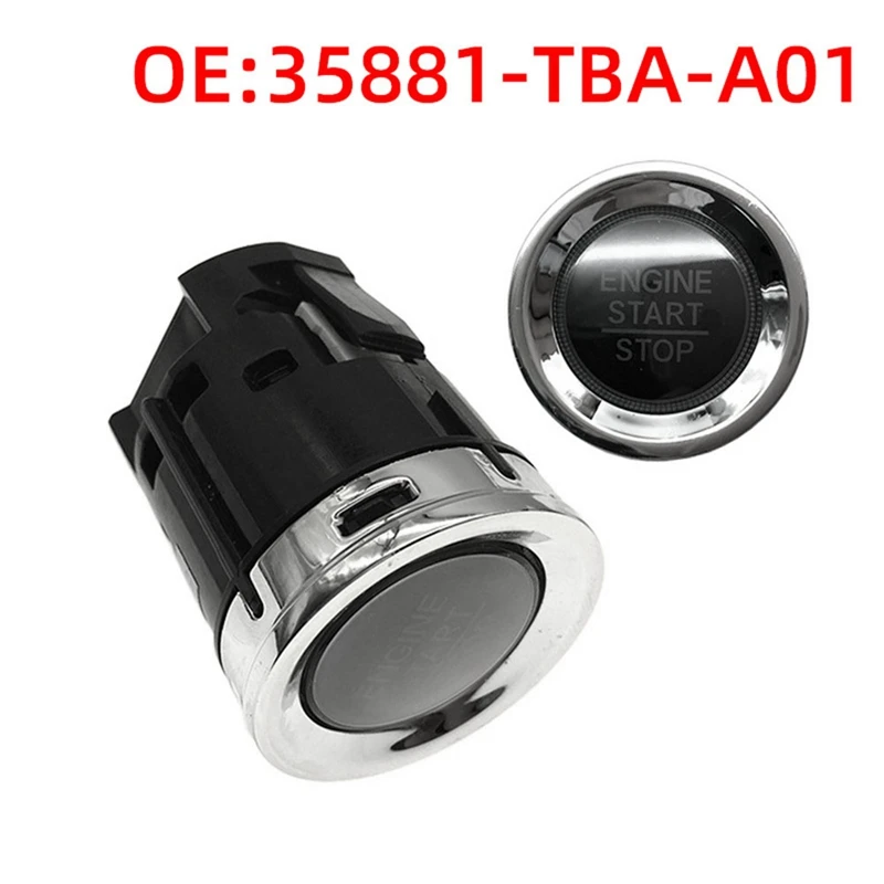 Кнопка зажигания автомобиля 35881-TBA-A01 для Honda Civic CR-V Accord Odyssey 2016-2023 кнопка Зажигания