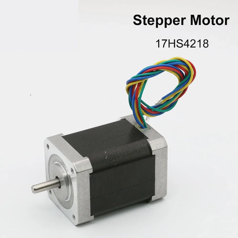 HAOJIAYI 2-фазный гибридный шаговый двигатель Nema17 Двигатель 60 мм (1 8 А 0 73 нм