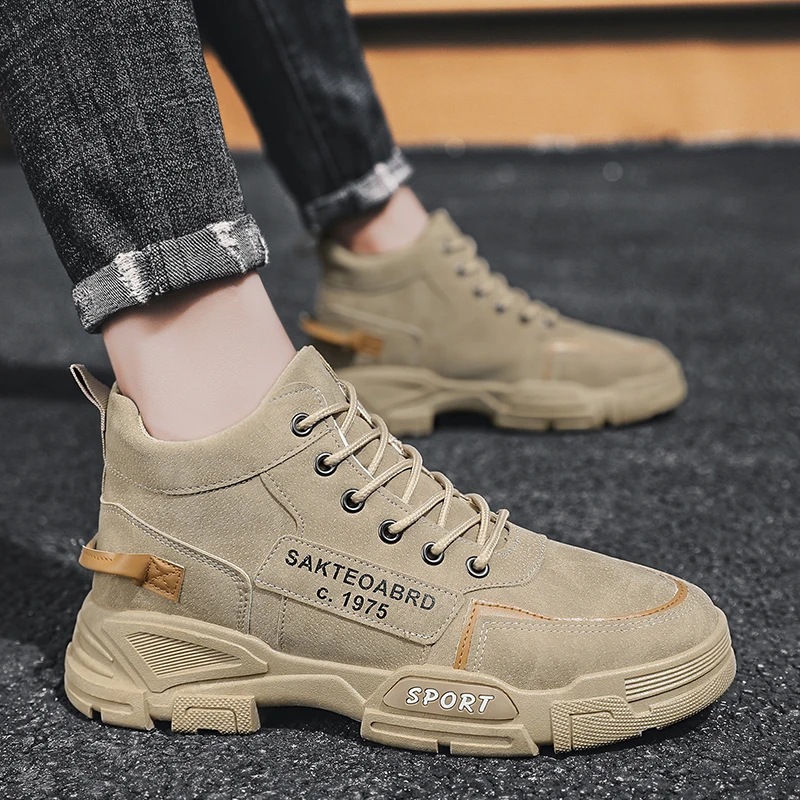 

Мужские Винтажные кроссовки с круглым носком, размеры 39-44