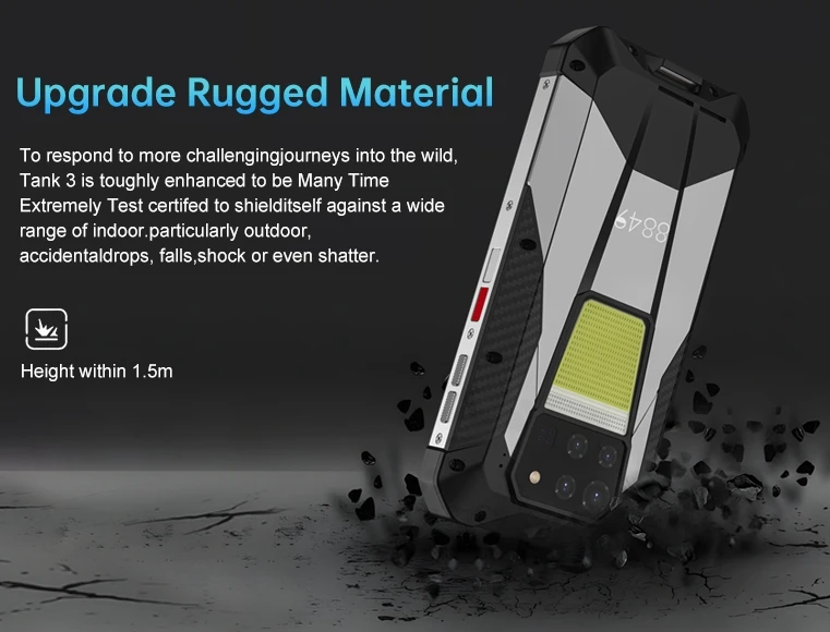 8849 TANK 3 CPU Dimensity 8200 [5G] 23800 мАч 5 5-дюймовый большой экран 16 ГБ + 6 79 смартфон с тремя