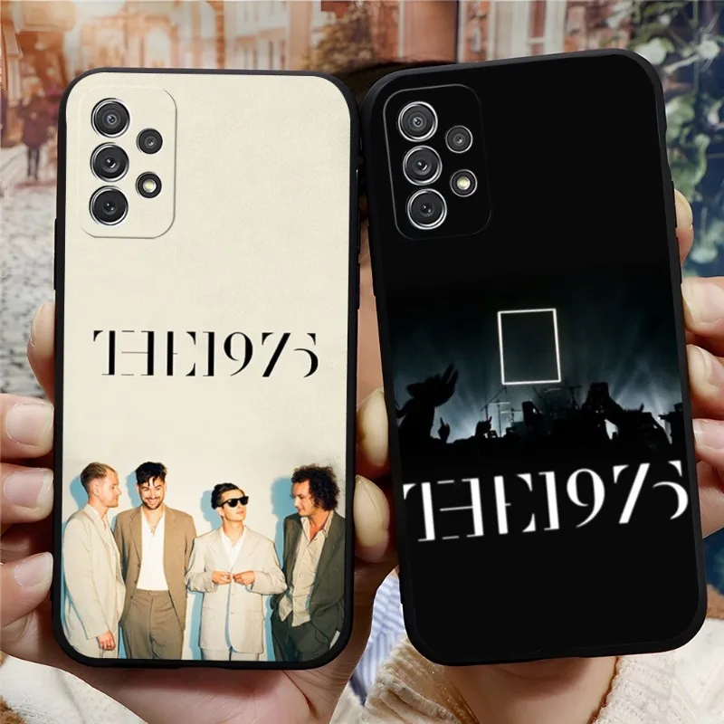 Band The 1975 Phone Case Funda For Samsung S22 S23 S21 S20 S30 S9 S10 S8 S7 S6 Pro Plus Edge Ultra Fe Silicone Soft Cover