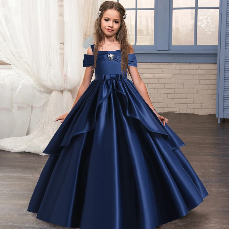 

2022 длинное женское платье для подружки невесты, платья принцессы для девочек на свадьбу, выпускное вечернее платье, одежда для подростков 10, 12 лет