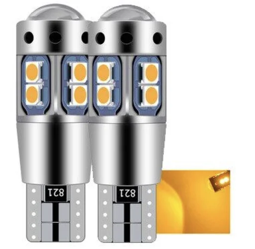 

2 Шт. T10 W5W 168 192 Светодиодные Задние Фонари Белые 3030 10SMD 12 В Универсальные CANBUS Безошибочные Сигнальные Лампы Для...
