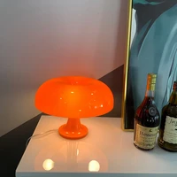 hotel decor light led mushroom table lamp for hotel bedroom bedside living room decoration lighting minimalist desk lights