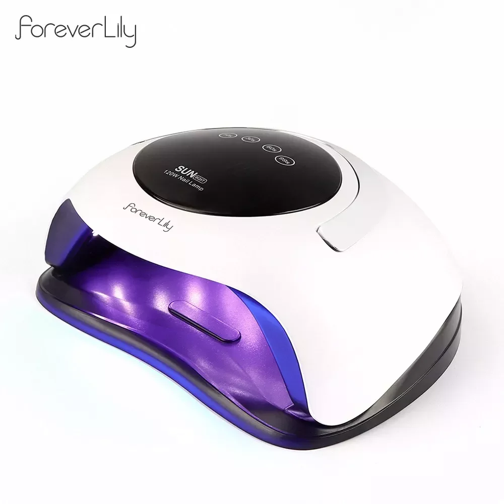 

2023NEW LED Nail Lamp 72W Professional Fast Gel Nail Polish Dryer Curing Lamp for Salon with 4 Timer Setting LCD Touch Screen