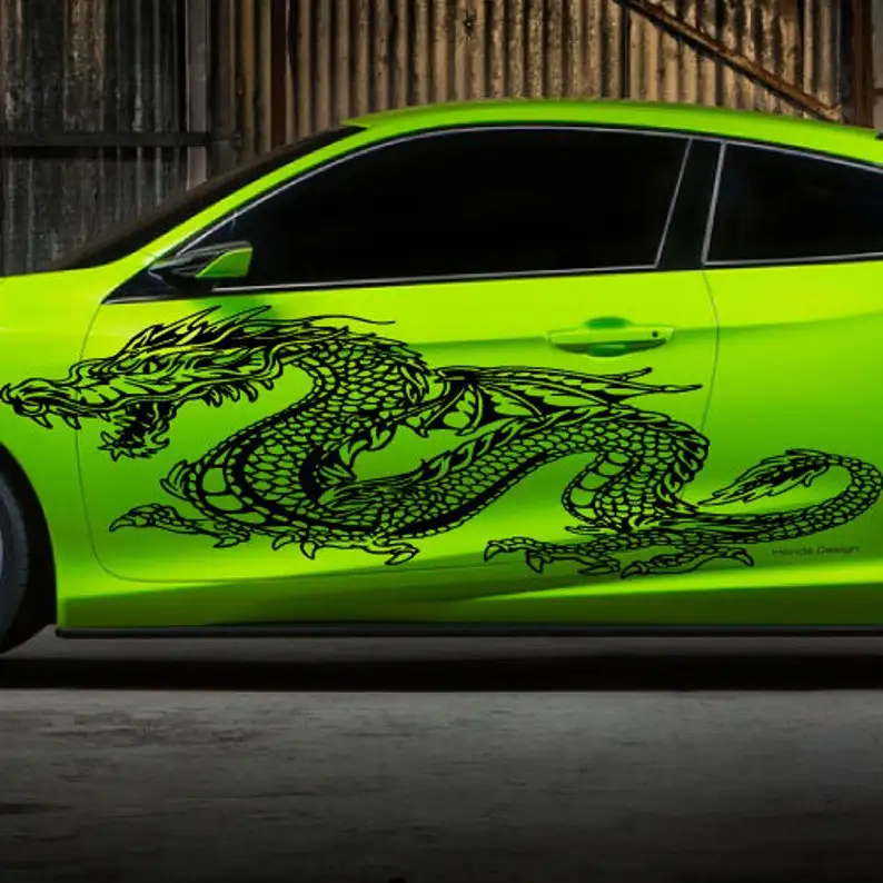 Подробная информация о дверях боковой двери дракона пикап-фургон автомобиль