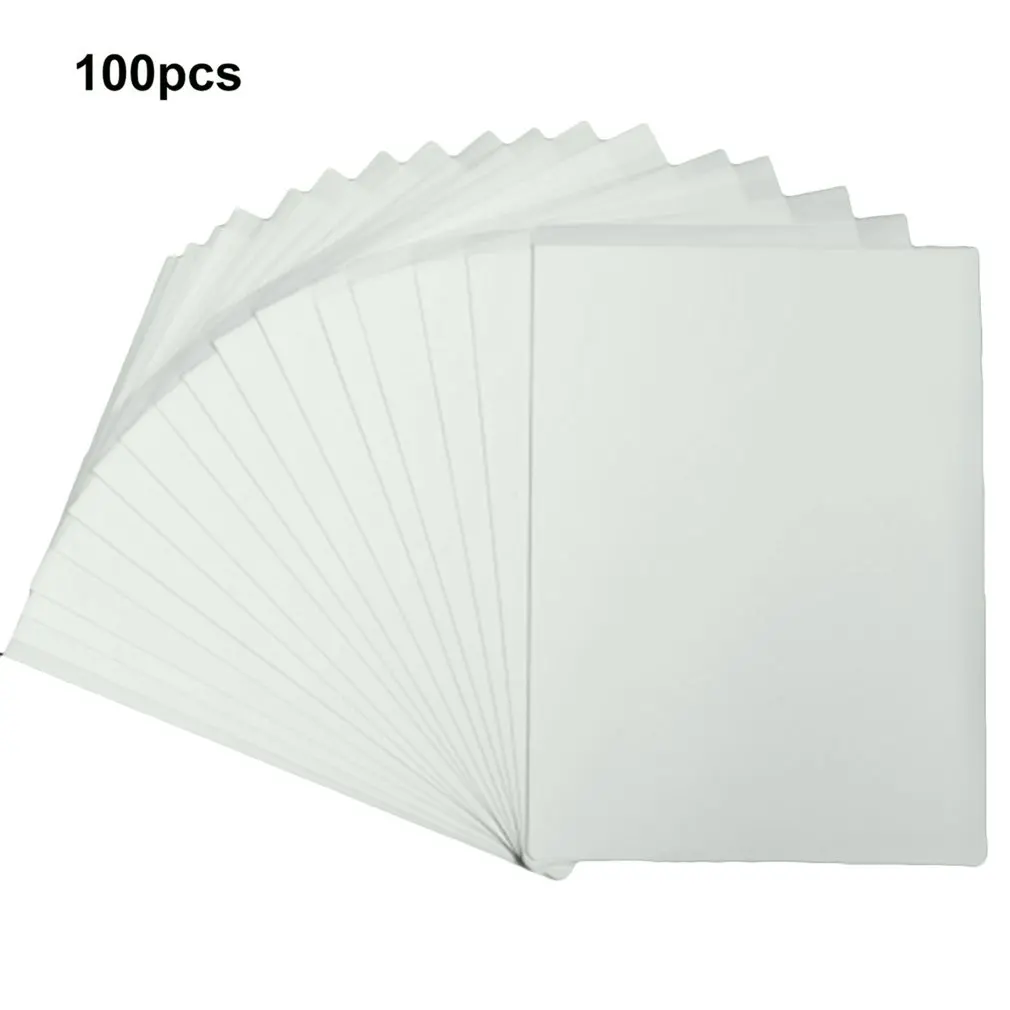 

100PC A4 Tattoo Transfer Paper Heat Thermal Copier Stencil Papers For T-Shirts Mobile Phone Case Transfer Machine Accessories