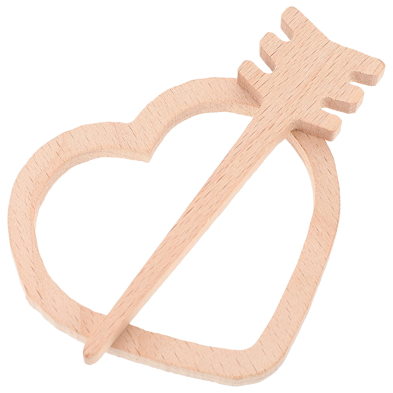 

Деревянная брошь в форме сердца, деревянная брошь «сделай сам», портативное украшение