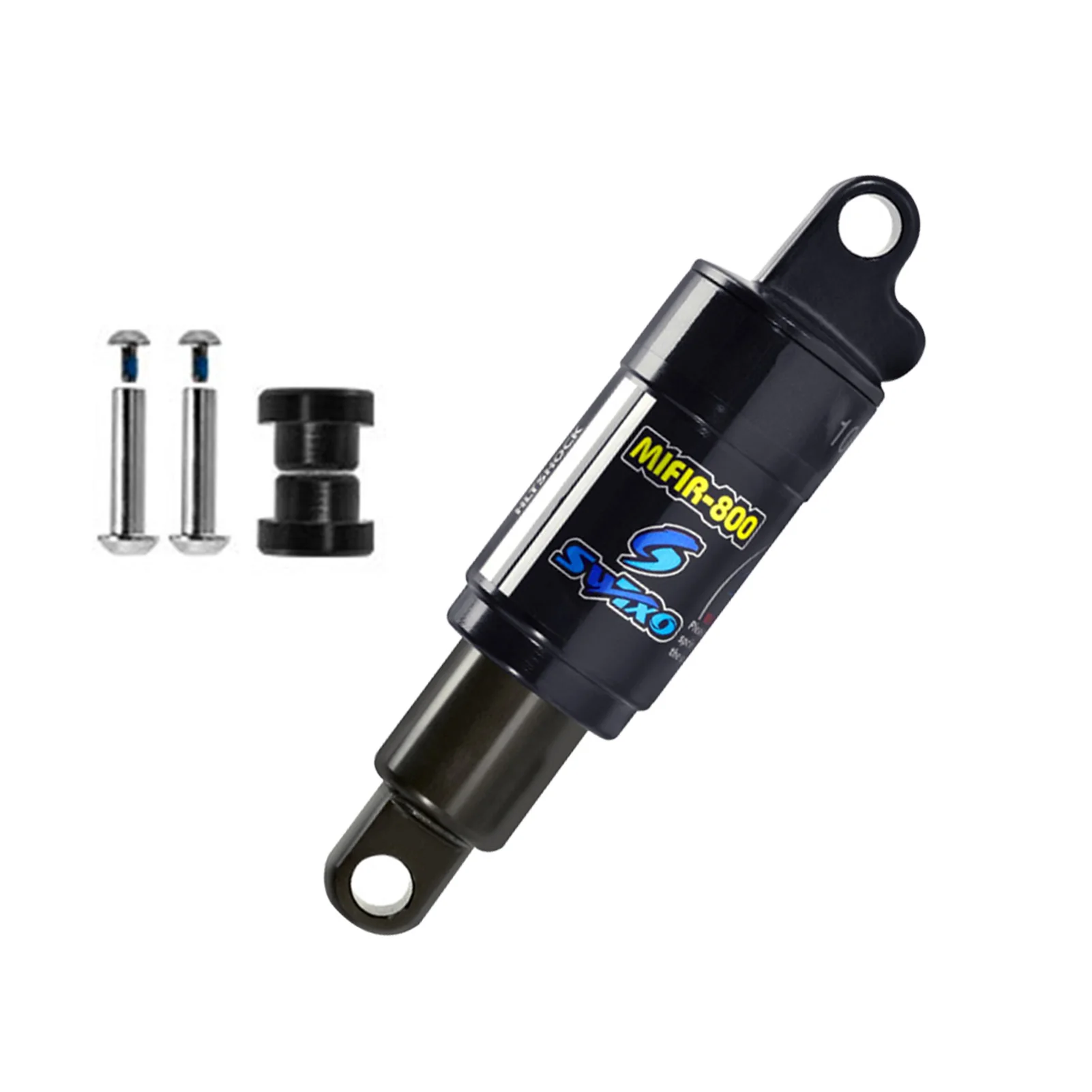 

Adjustable Rear Shock Absorber Accessories Mountain Bike Bicycle Oil Spring Durable 850 1000lbs Aluminum Alloy Suspension