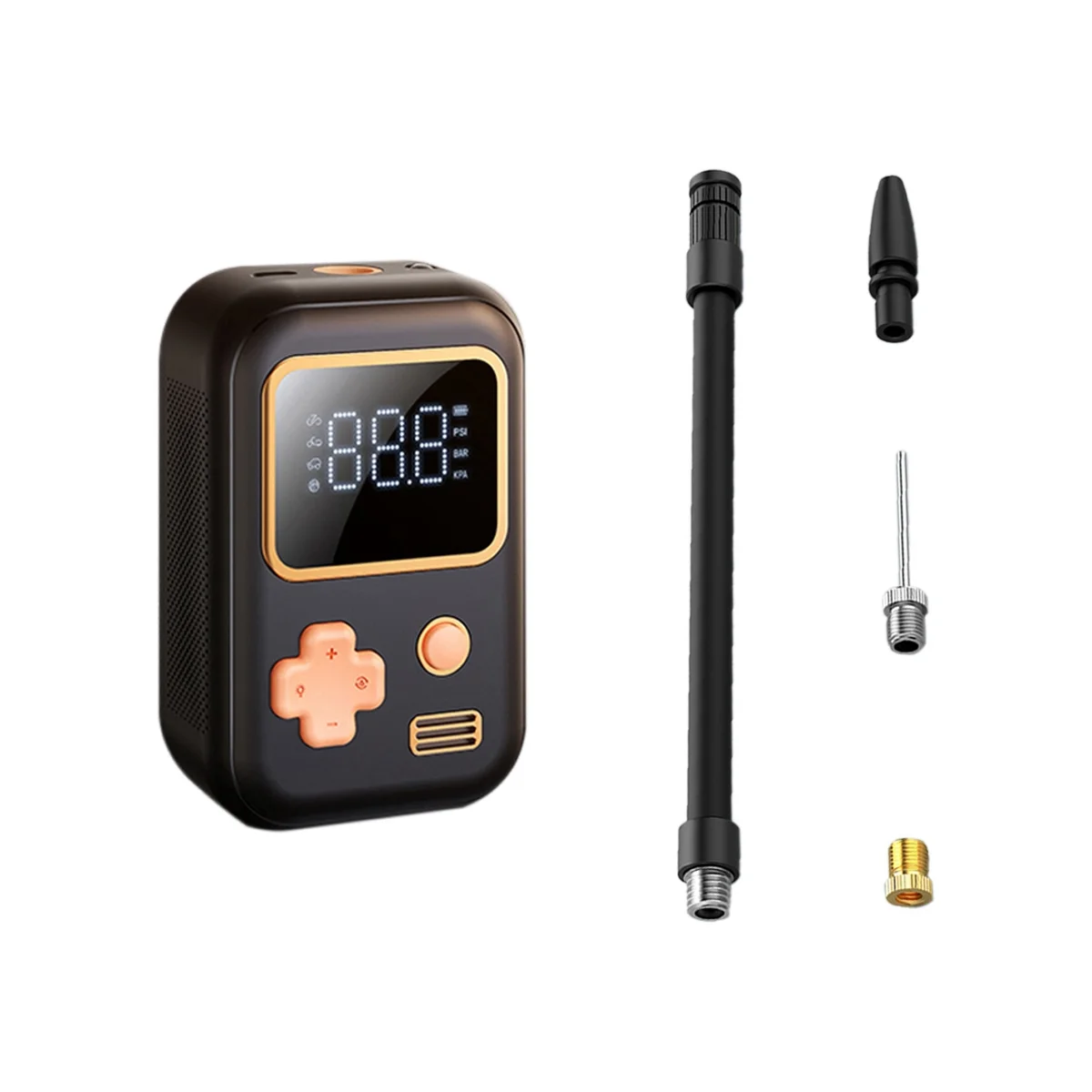 Насос для накачивания шин портативный воздушный насос велосипеда электрический