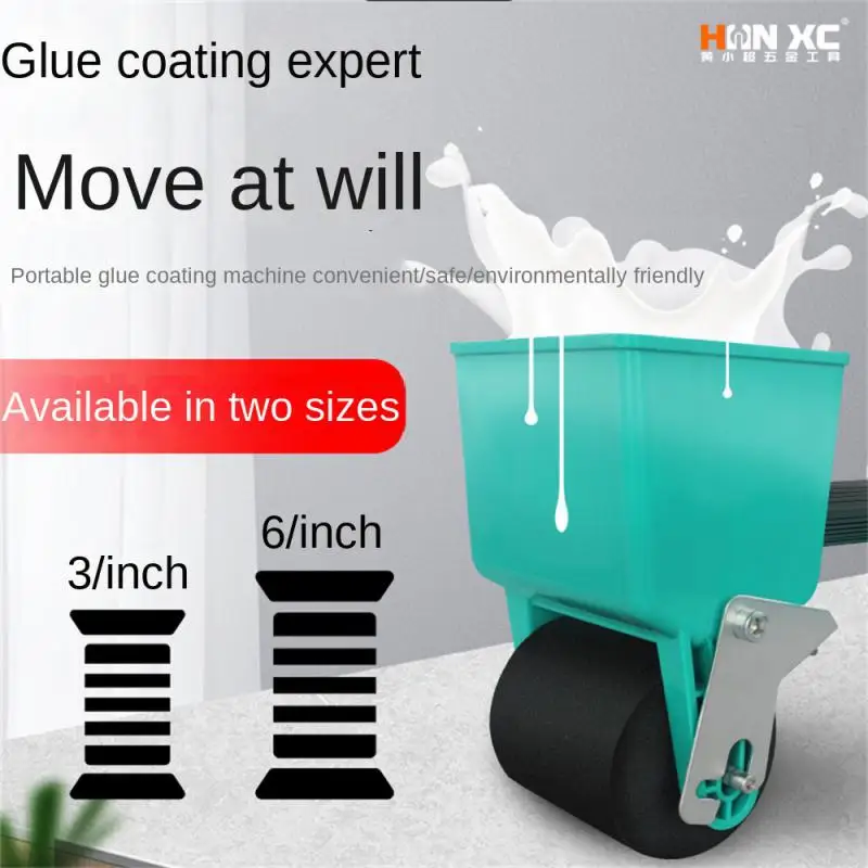 Небольшой домашний ручной роликовый аппликатор для клея машина склеивания обоев