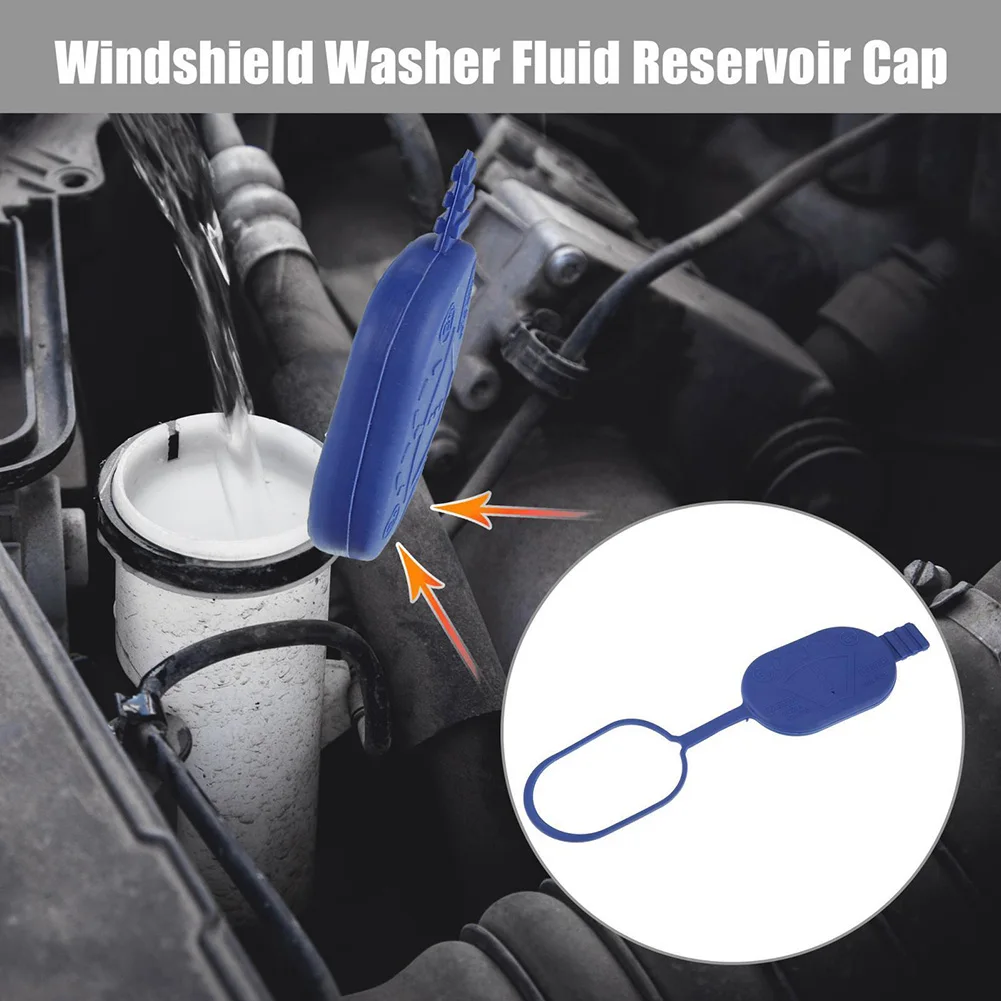 

Reservoir Cover Windshield Washer Washer Fluid Blue Windshield Washer Fluid Reservoir Cover High-quality Reservoir Cover Plastic