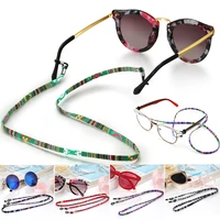 practical eyeglass sunglasses cotton neck string cord retainer strap eyewear lanyard holder high end ethnic rope glasses chain