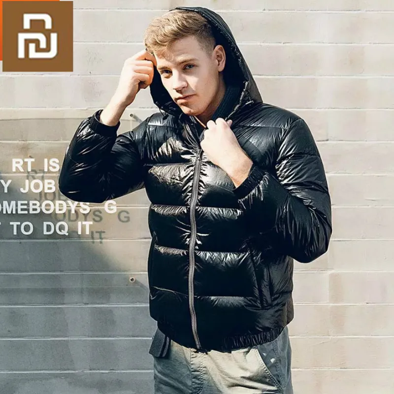 

Пуховик Xiaomi SKAH теплый, зимнее пальто легкое и мягкое, с фиксацией температуры, двухслойный, с защитой от сверления, бархатная модная одежда