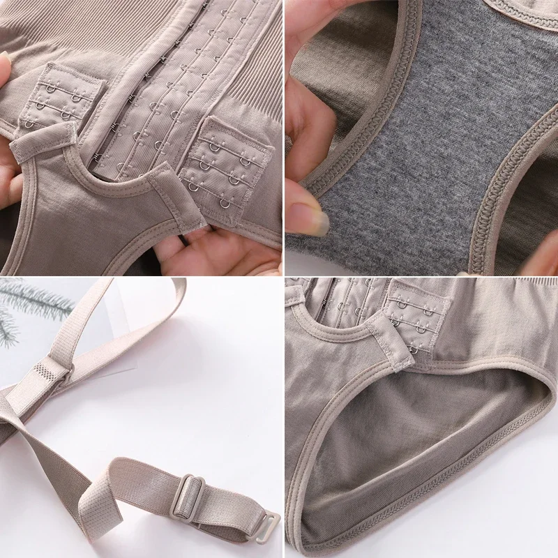 Корректирующее женское боди с завышенной талией Утягивающие трусики для живота