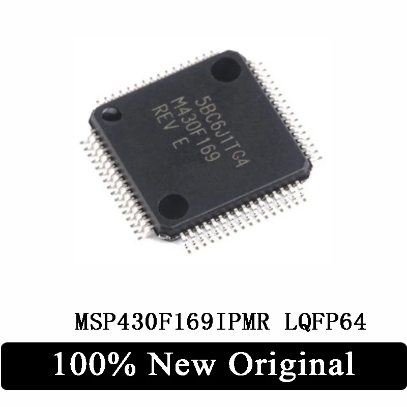 

100% New Original LQFP64 MSP430F169IPMR 16-bit Microcontroller MCU IC Chip In Stock