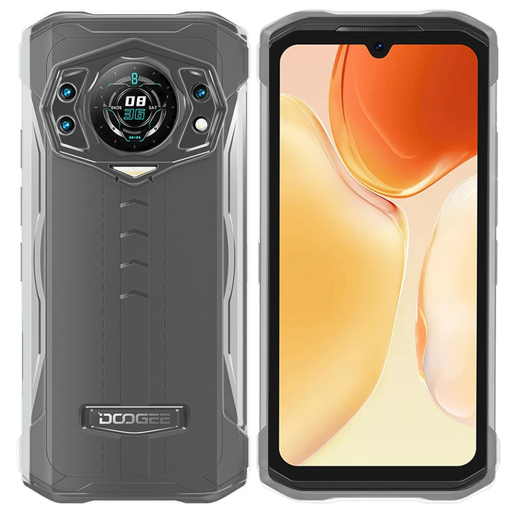

Shockproof Soft Black TPU Fitted Case For Doogee S98 Silicone Case Transparent Phone Case for Doogee S98 Pro 2022 Back Cover