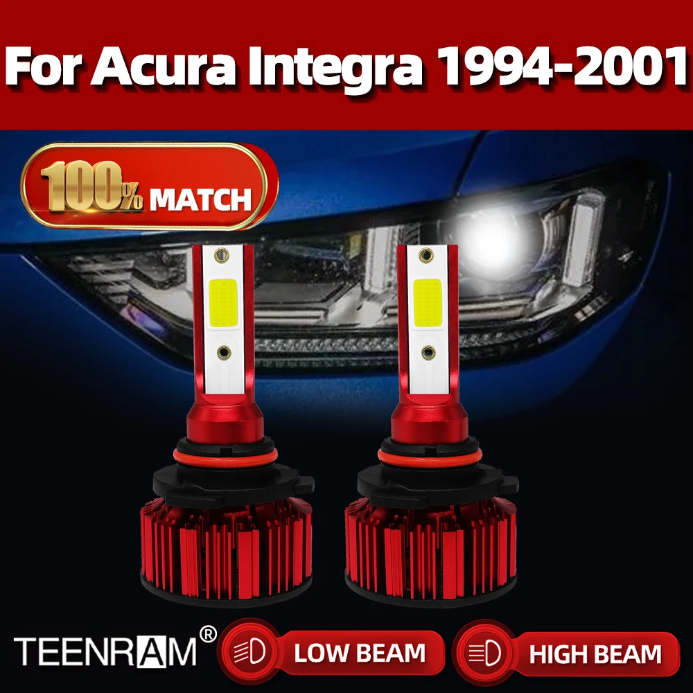 

40000LM LED Canbus Car Headlight Bulb HB3 9005 HB4 9006 240W Auto Lamp 6000K 12V For Acura Integra 1994-1997 1998 1999 2000 2001