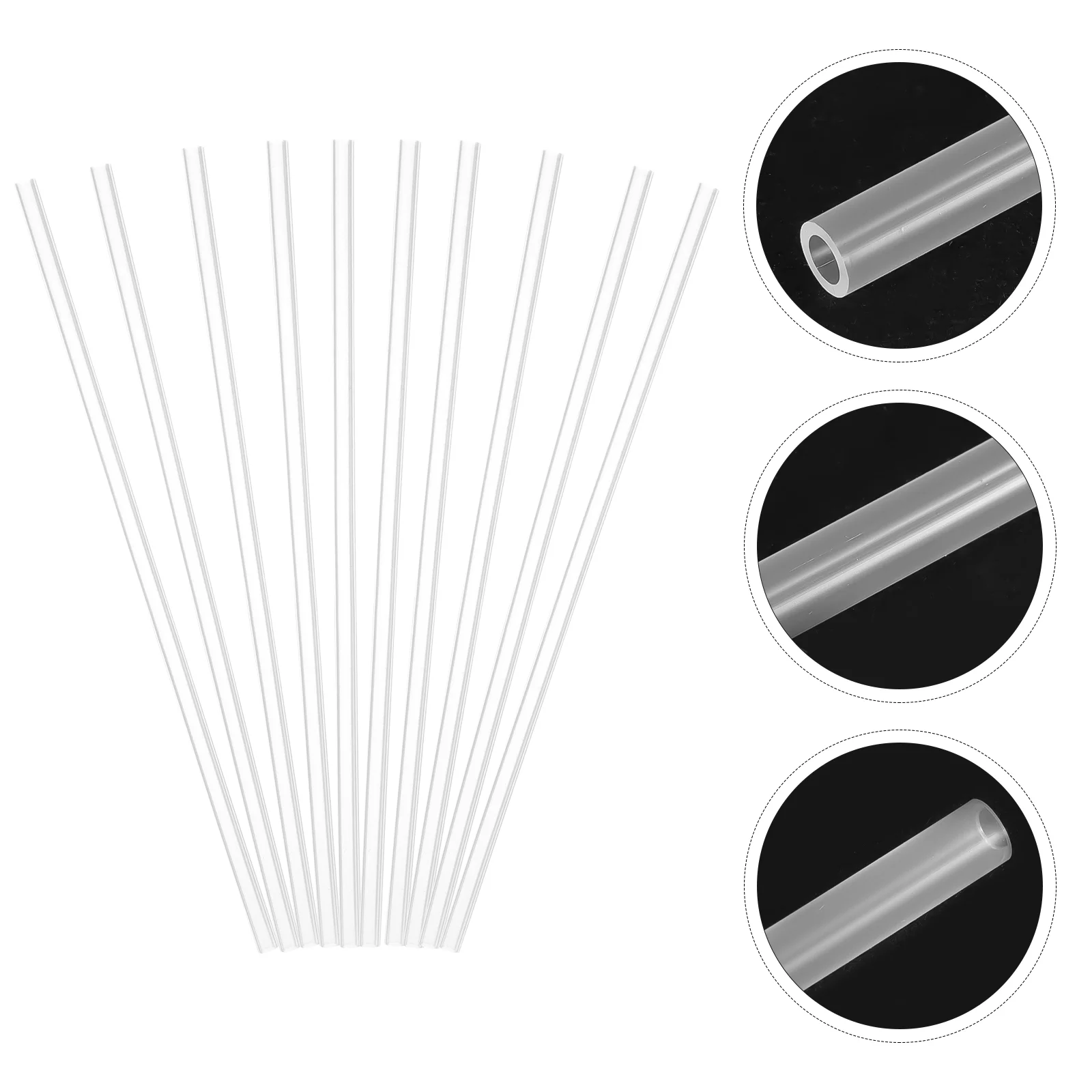 10 шт. прозрачные гибкие соломинки чашка для воды силиконовый венчик матча