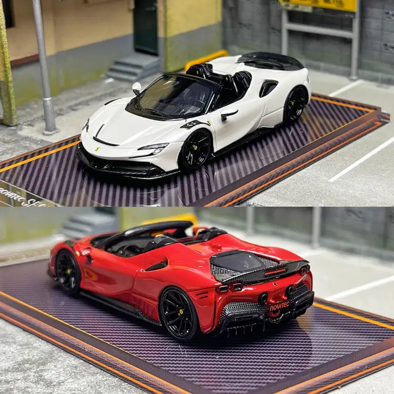 Bburago 1:64 Ferrari модель автомобиля SF90 F430 ROMA 488PISTA 458GTB 599 сплав модель автомобиля литье под давлением ремесла украшение коллекция детский подарок