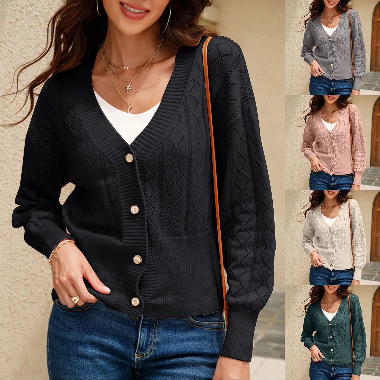 

Women Winter Casual Long Sleeve Ladies Outwear Short Overcoat Solid Coats Bed Jackets for Elderly Women Petite