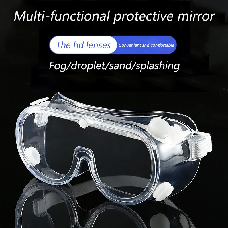 

Goggles Labor Protection Dust Grinding Splash Proof Closed Fog-Proof Transparent Men's And Women's Cycling Windproof Glasses