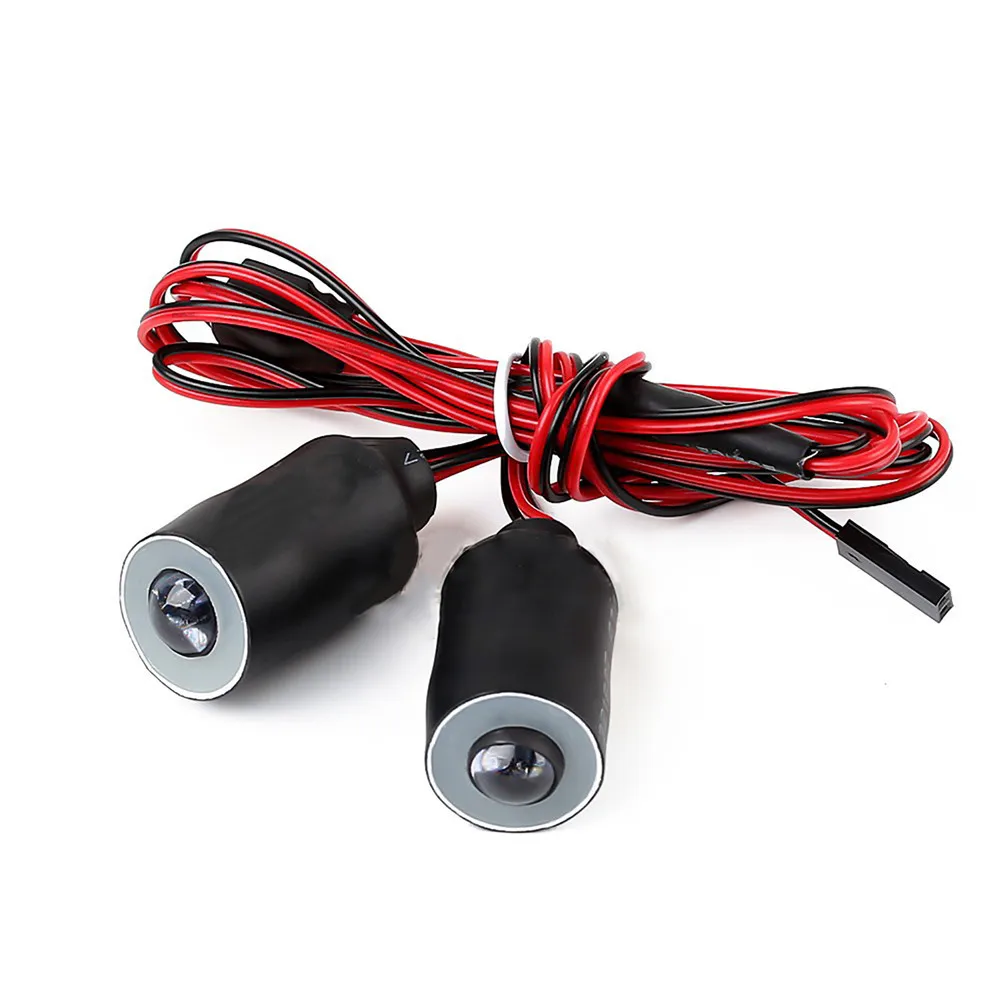 

Durable 17MM Headlight Car Spotlight for 1/10 SCX10 90046 JEEP RC Car Shell Modification Parts