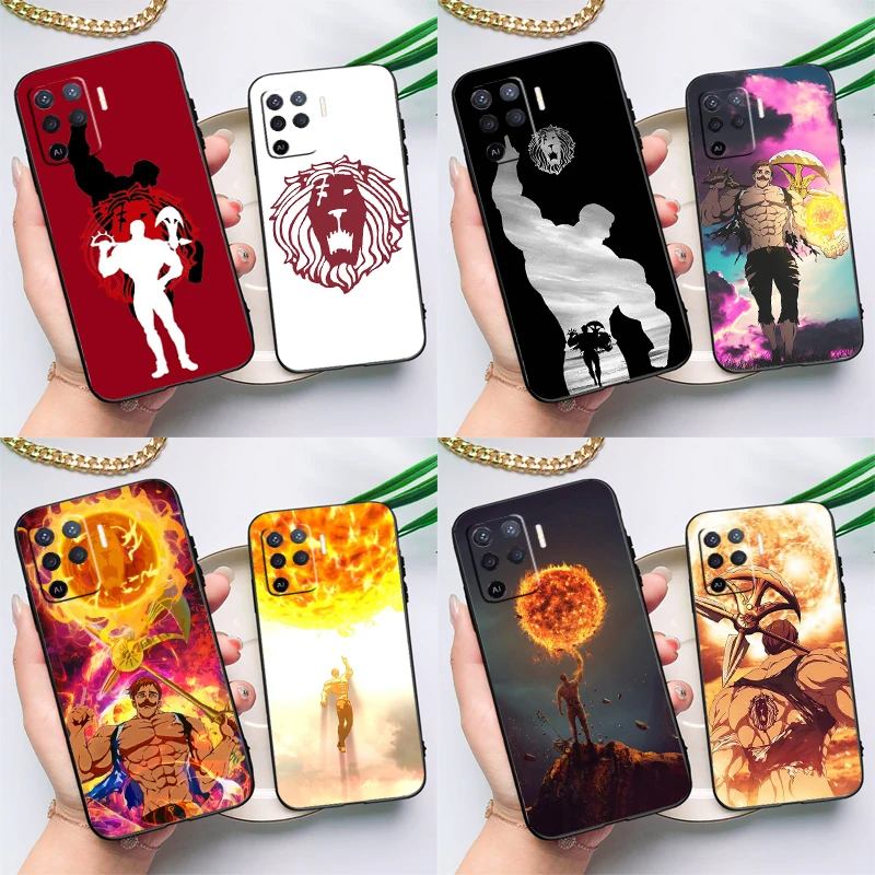 Escanor The Seven Deadly для OPPO A17 A57 A77 A78 A15 A16 A52 A72 A76 A96 A74 A94 A5 A9 A31 A93 A54S A53S A57S
