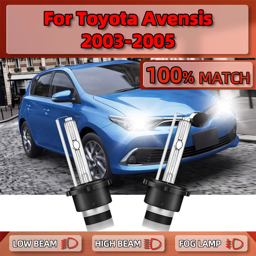 Ксеноновые лампы HID 12 В 35 Вт 6000 лм головного света 2003 K белые ксеноновые для Toyota