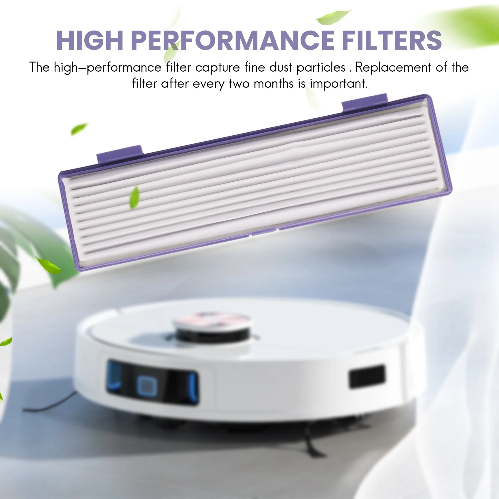 

Filter Replacement For Connected D3 D4, Botvac D Series 7-Pack.