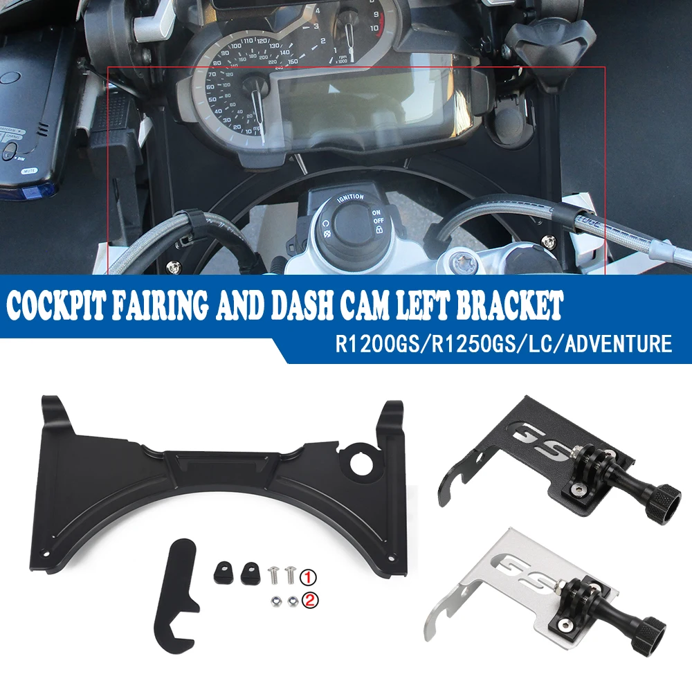 

2023 Motorcycle Cockpit Fairing For BMW R1200 R1250GS Adventure ADV R1250 GS 2018 - 2022 R1200GS LC Forkshield Updraft Deflector