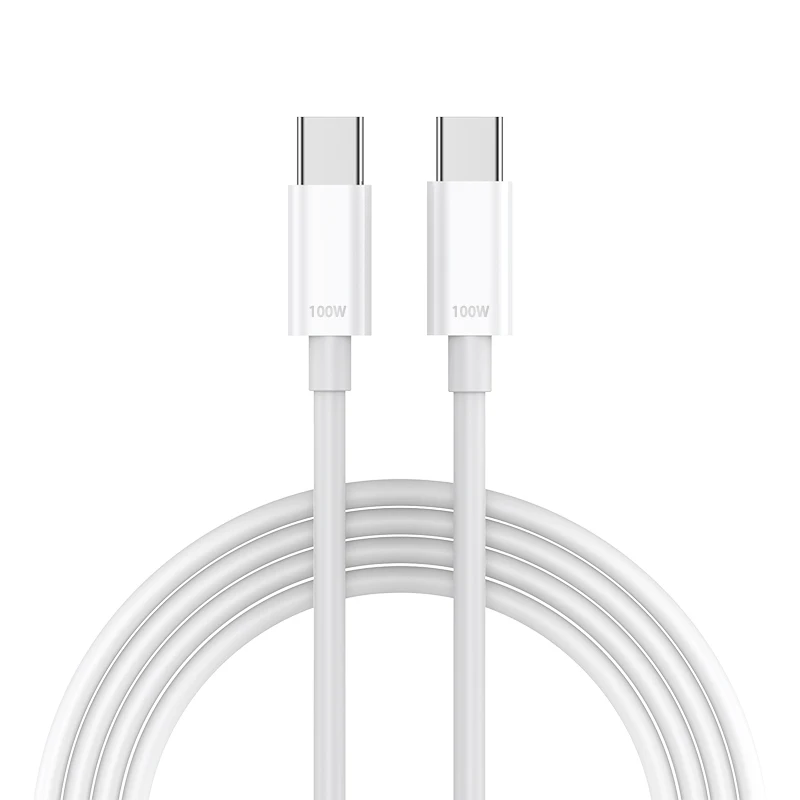 100W 7A Fast Charging Type C To Type C Cable for Samsung Xiaomi Redmi Huawei MacBook Pro iPad Pro for iPhone Charger USB C Cable