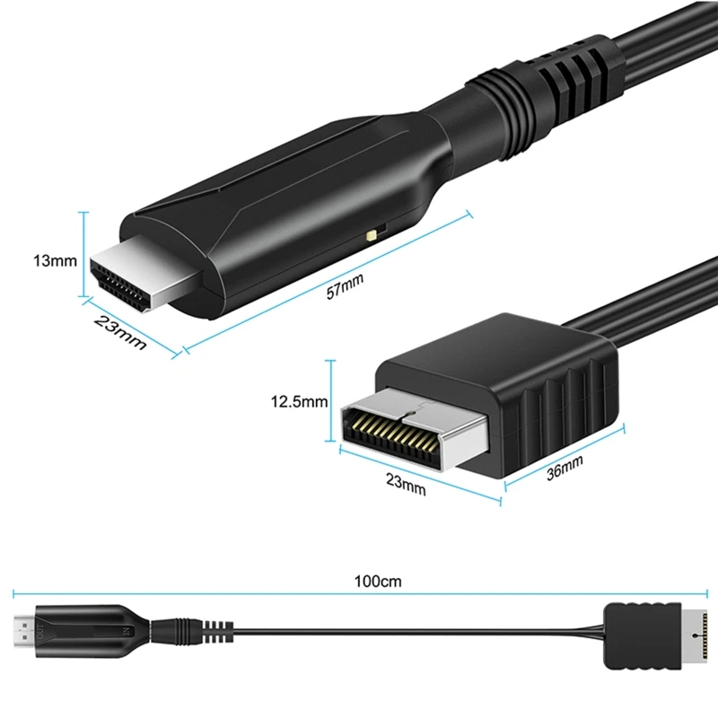для PS1/для PS2 в HDMI-совместимые адаптеры-конвертеры до 1080P Output Plug & 896C