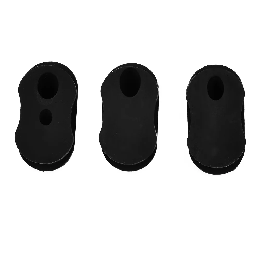 

3pcs Electric Scooter Dust Plug For Ninebot Max G30 Sealed Pole Brake Port Black Card Line Silicone Sleeve Replacement