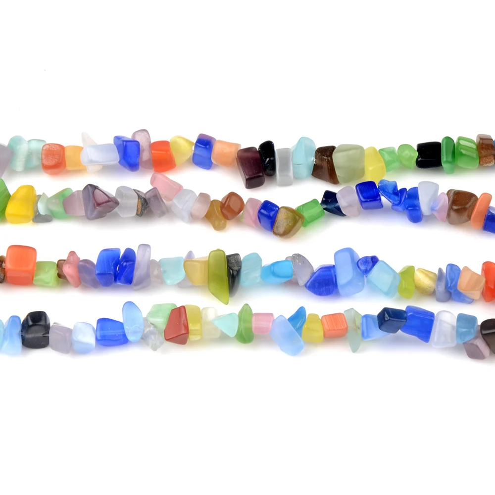 

26 Styles Crush Stone Loose Beads for Women Necklace Jewelry Making Accessories Crystal Stone for Men Bracelet Beaded Supplies