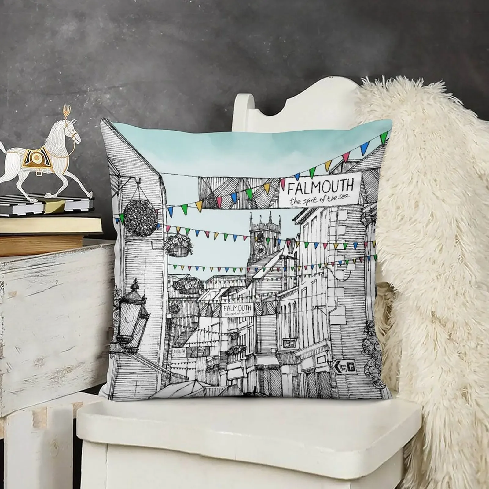 Подушка Falmouth подушка на заказ для украшения комнаты