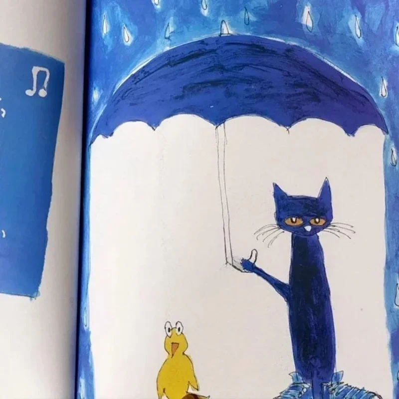 Pete The Cat I Love My White Shoes книга с картинками на английском языке раннее обучение