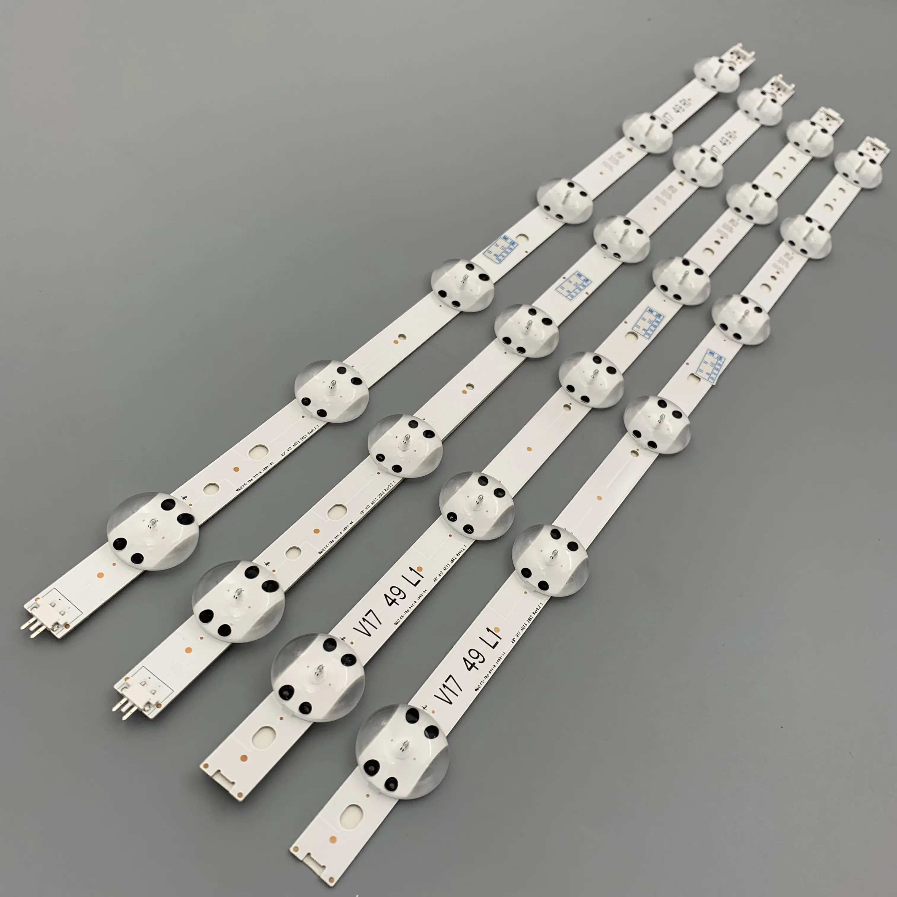 LED Backlight strip(4)For LIG49UV340C 49LJ614V 49UJ6525 49UJ6585 49UJ6565 49UJ651V 49UJ670V 49UJ701V V17 49 R1 L1 ART3 2862 2863