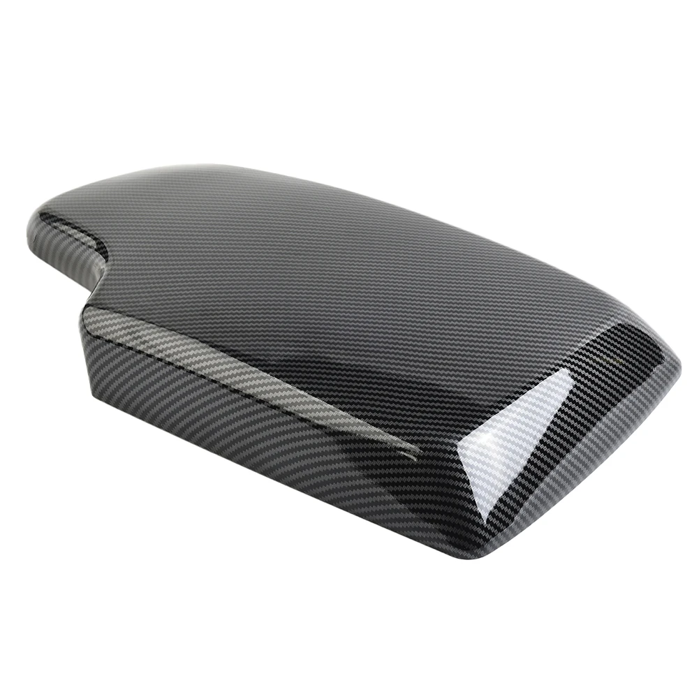 

A Set Console Cover Carbon Fiber Center Console Pad For BMW 3 Series 32*19*4cm ABS Armrest Cover For BMW 3 Series