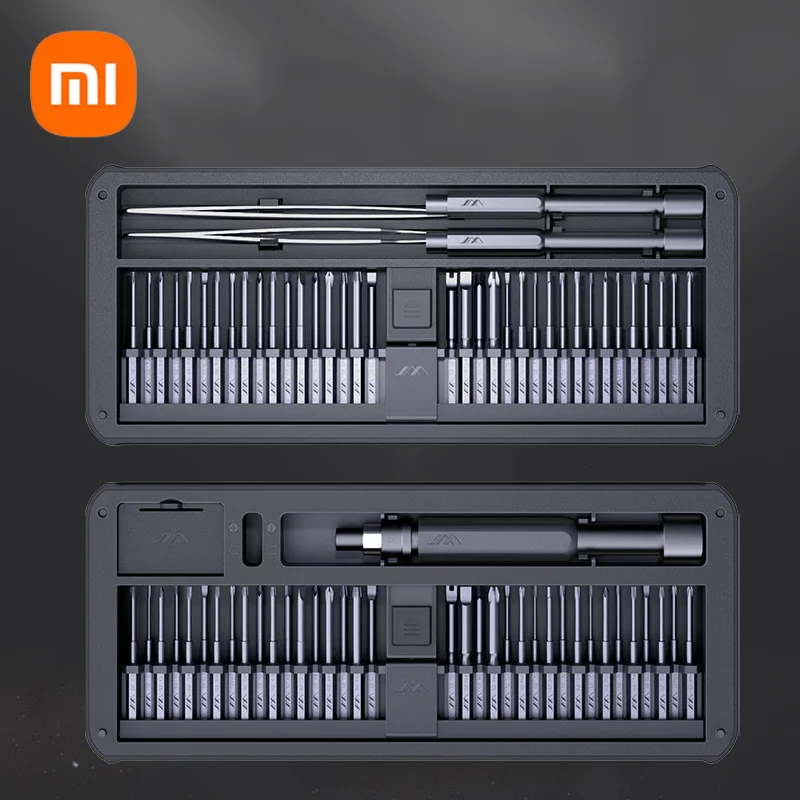 

Xiaomi JIMI 80 In 1 Precision Screwdrivers Set Household Multi-purpose Repair Screw Driver 72PC S2 Bits Repair Tool Kit JM-GNT80