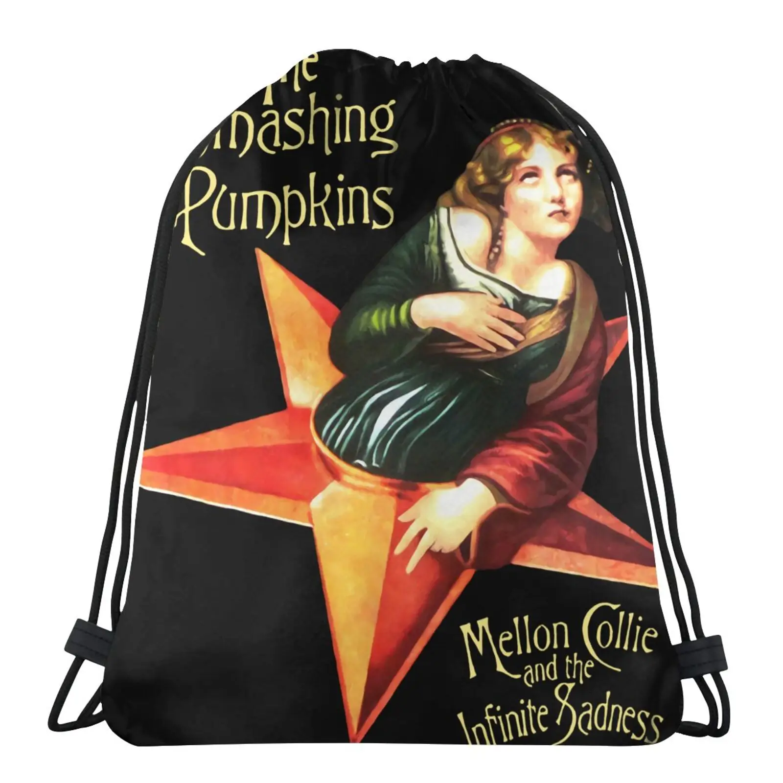 

Рюкзак Smashing Pumpkins Mellon Collie & The Men, сумка для макияжа, сумка для обуви, пылезащитный мешок, сумки из органзы, сумки на ремне для девочек