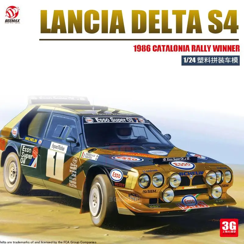 

BEEMAX BX24034 1/24 Lancia Delta S4 1986 Catalonia Rally Winner (Plastic model)