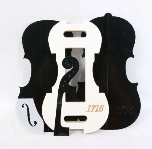 

1 Set Professional Stradivari 1716 Style Model 4/4 Violin Neck / F Hole Templet Mold Making Tools Luthier Use Standard